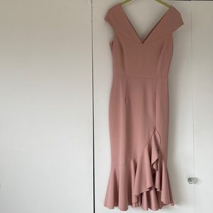 Size Small David’s Bridal Dusty Pink Bridesmaid Dress